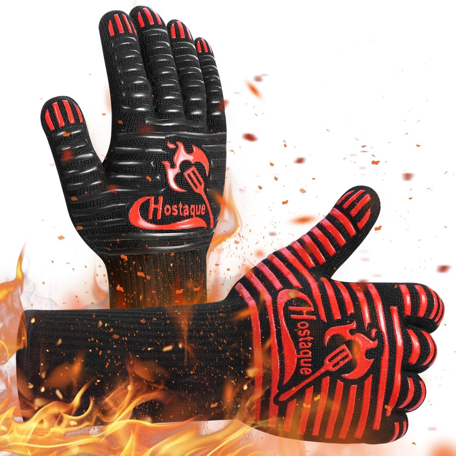 Heat‑Resistant Cooking Gloves