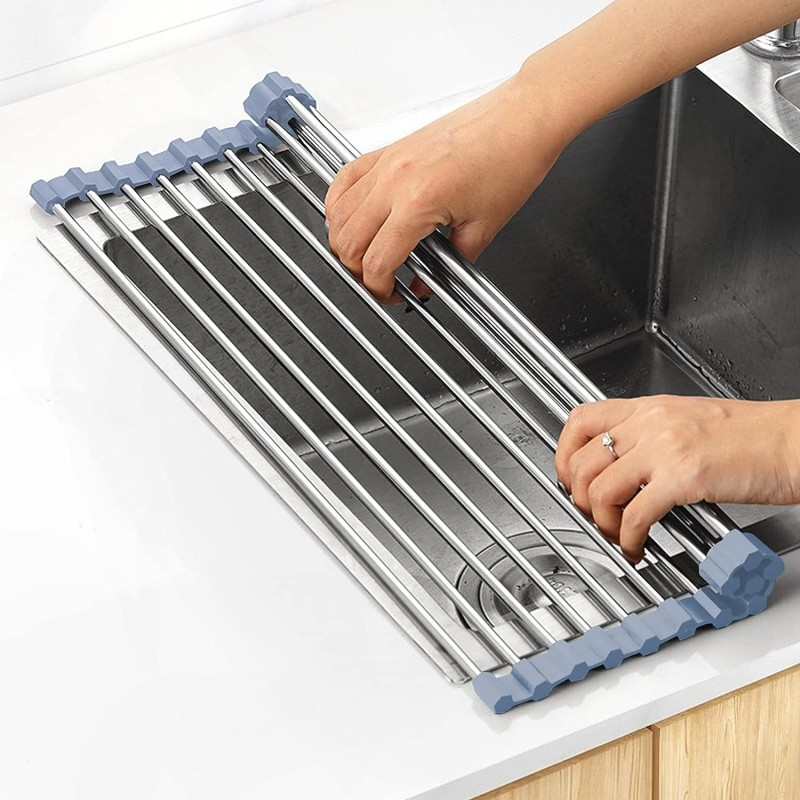 Roll‑Up Dish Drying Rack